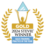 2024 Gold Stevie Award - Sales Training Practice of the Year